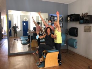 Studio Pilates Marseille et les élèves